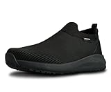 AEHAO Walking Shoes for Men Slip On Tennis Shoes Non Slip Running Shoes Lightweight Athletic Gym Workout Training Breathable Mesh Fashion Casual Sneakers,Black 7.5