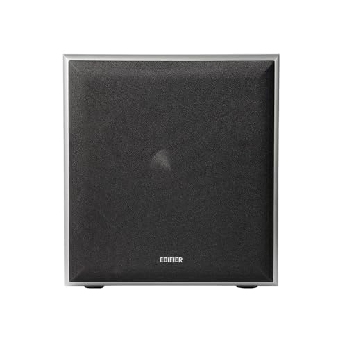 Edifier T5 AKTIV-SUBWOOFER – 8-Zoll-Tieftöner – 70 Watt – Low-Pass-Filter – Frequenz...