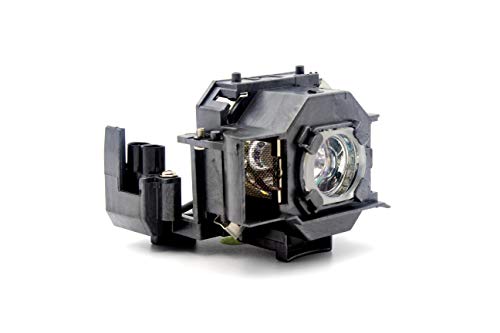 Emazne OEM ELPLP34/V13H010L34 Projector Lamp Genuine Original Bulb with Housing for Epson: EMP63 EPSON:EMP-76C EPSON:EMP-82 EPSON:EMP-82C EPSON:EMP-X3 EPSON:POWERLITE 62C/POWERLITE 76C/POWERLITE 82C