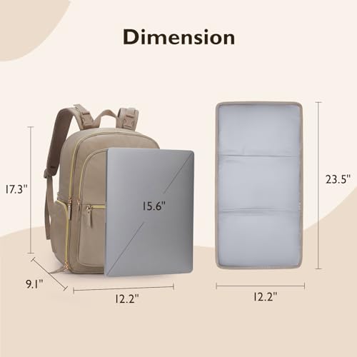 Mommore Diaper Bag Backpack, Breast Pump Bag With Cooler Pocket For Breast Milk, Fits Spectra S1, S2/Momcozy thumb #5