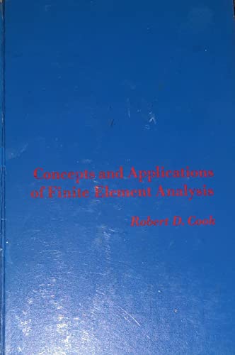 Concepts and applications of finite element ana... 0471169153 Book Cover