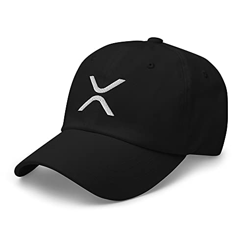 XRP Crypto Embroidered Dad hat Cryptocurrency Baseball Cap - Image 4