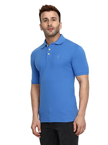 Image of CHKOKKO Men's Cotton Regular Fit Half Sleeves Polo T-Shirt