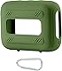 co2CREA Tragetasche Case Silikonhülle kompatibel mit JBL Go 4 tragbarer Bluetooth Lautsprecher,Tragbare ultraleichte Silikon Schutzhülle mit Karabiner (Lautsprecher Nicht enthalten)