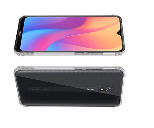 Image of COVERBLACK Back Cover for Mi Redmi 8A - Transparent