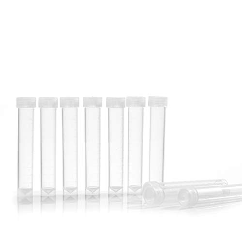 Z-Color 201711020914 10Pcs 10Ml Lab Plastic Frozen Test Tubes Vial Seal Cap Container thumb #3