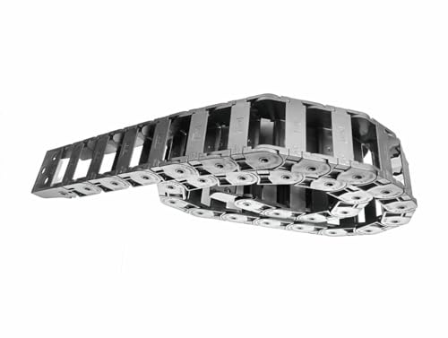 18 x 37mm Plastic Cable Drag Chain Wire Carrier Black 39