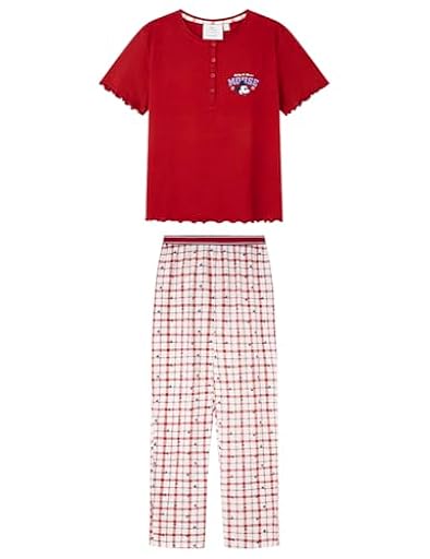 Women´secret Pijama de Manga Corta y pantalón Largo Colección Multilicense Campus | Ya disponible en tu tienda friki favorita! En mundofriki.es!