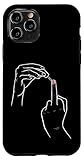 Lustige Handyhülle Mittelfinger Geschenk