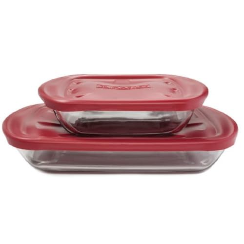 Anchor Hocking 4 Pc. Glass Bakeware Set 91036