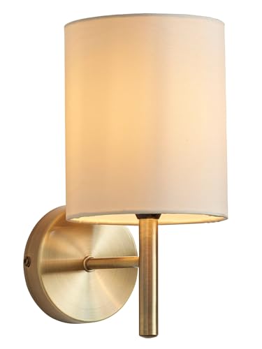 National Lighting Tatum E14 Wall Light with Drum Shade