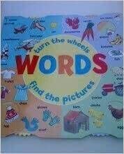 Board book Words - Turn the Wheels, Find the Pictures Book