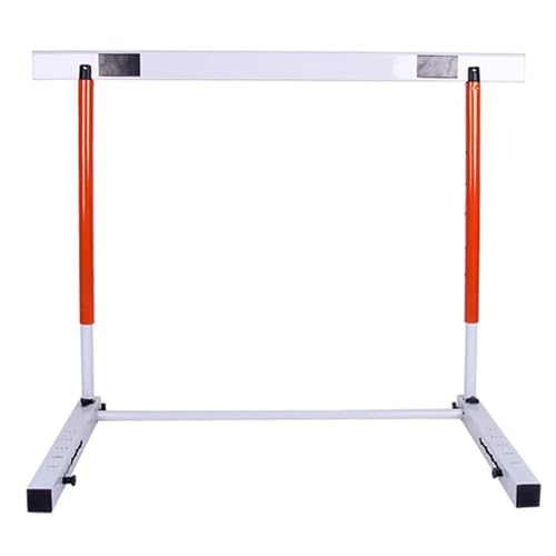 LZMZMQ Adjustable Height Training Hurdle, Adult Elevating Athletic Speed Training Hurdles with Scale, Portable Agility Track Obstacles for Soccer, Football, Track & Field & More