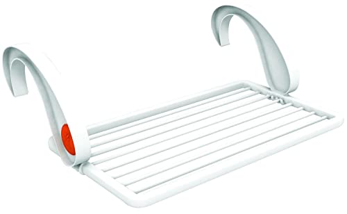 Gimi Virgola 100% Resin Balcony Airer, 10 m of Drying Length, Ite...