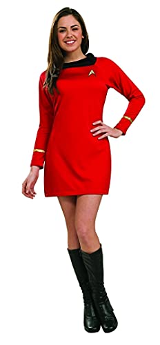 Rubie's Offizielle Luxus-Damenkostüm Star Trek Uhura-Kleid, Größe S