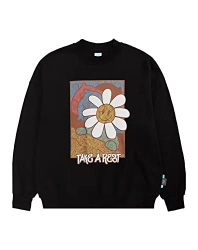 Niepce Inc Streetwear Crewneck Graphic Men's Sweatshirt Pullover