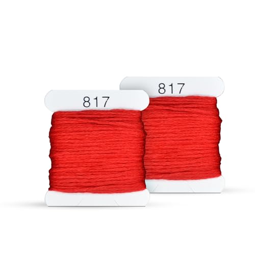 ATTERET Embroidery Floss Kit and Refills - Cotton Threads - DMC Color Coding for Cross Stitch, String Crafts, Friendship Bracelets