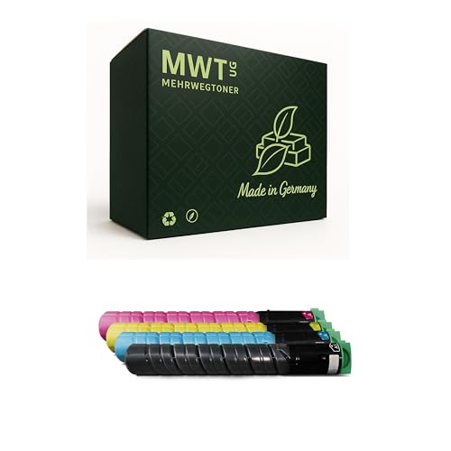 Cartouches toner TYPE-MPC2551 pour Ricoh Aficio MPC2051 MPC2551 pack de 5 remplace 842061-842064