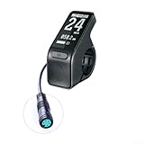 Para bafang MidMotor Bicicleta Eléctrica SW102 Pantalla LCD con Contador de Viajes y Capacidades de Alarma de Error