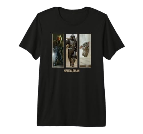 T-shirt Mandalorian Star Wars premium idéal pour vos soirées streaming ou sorties pop