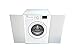 Waschmaschinenschrank, 68,5 x 64,5 x 88 cm, mit 2 Türen, für Innen- und Außenbereich