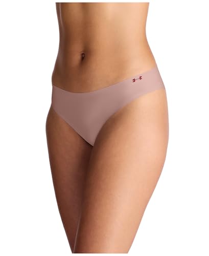 Image of Under Armour Women's 3-pack Pure Stretch No Show Bikini Underwear, All-day Comfort Fit & Ultra-soft