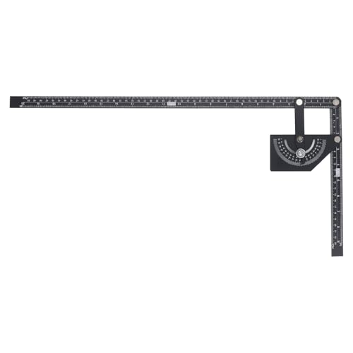 Transportador de bisel universal de aluminio 0-180 grados miniatura 6