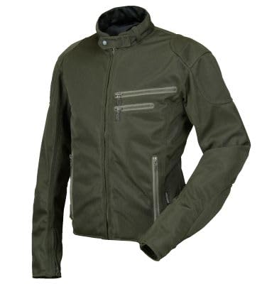 ROUGH & ROAD フルメッシュジャケット　L オリーブ ラフ＆ロード ライディング ZIP メッシュジャケット EM RR7308
