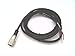 BANNER ENGINEERING MQDC-306 45137, Micro-Style Quick Disconnect Cable, 2 M (6.5 FT) in Length, Chrome Plated Brass Coupling NUT, 3-PIN Straight Connector
