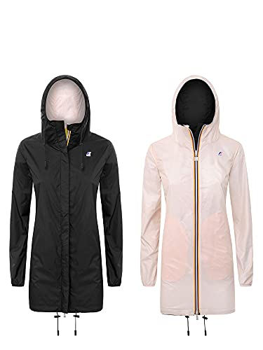 K-Way Sophie Plus Double rosa e nero tg 6