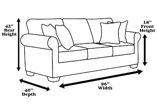 Laminet VOS Thick Crystal Clear Heavy-Duty Water Resistant Sofa/Couch Cover thumb #2