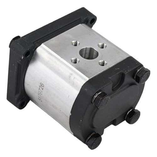 Image of Hydraulic Pump 5179726 5129493 Compatible with Ford /New Holland Tractor 4835 5635 6635 7635 TM115 TM120 TM125 TM130 TM140 N55 TN55D TN55S TN60A Case IH JX70U Fiat Tractor F100 Lift Pump