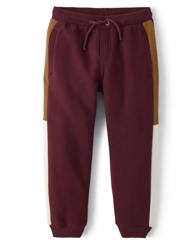 Gymboree,and Toddler Fleece Jogger Sweatpants,Rustic Redwood,12-18 Months