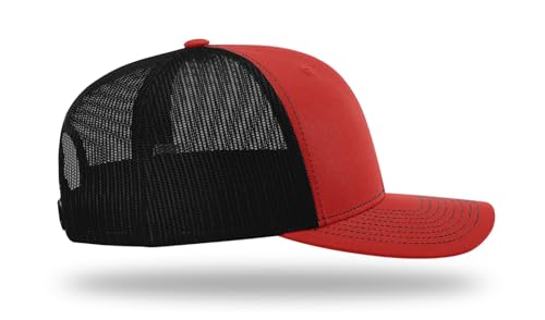 Image of Richardson 112 Trucker Hat - Premium Blank Baseball Cap, Adjustable Snapback Hat - Structured Six Panel Richardson Blank Hats