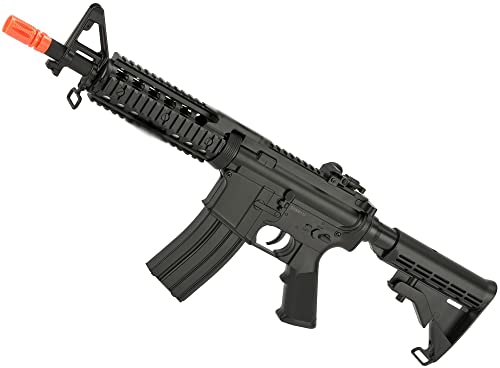 Evike Airsoft - CYMA AEG Mag Compatible Full Size Airsoft M4 Spring Powered Rifle (Model: RAS-II)
