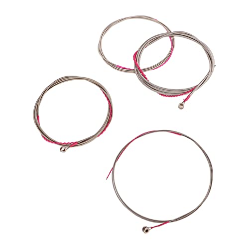 Lot de 4 cordes de basse, 4 cordes en métal remplaçables, décoratives, pratiques pour remplacer les accessoires d… - Les Beatles, Paul McCartney, John Lennon, RIngo Starr, George Harrison Lot de 4 cordes de basse, 4 cordes en métal remplaçables, décoratives, pratiques pour remplacer les accessoires d… – Image 5