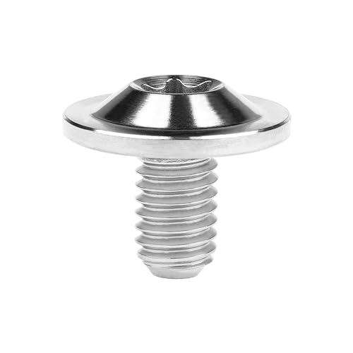 Image of Titanium Bolt Torx Head M6x10 15 20mm Screw for Bicycle Motorcycle Car Modification Pack of 6 (Titanium, M6x10mm)