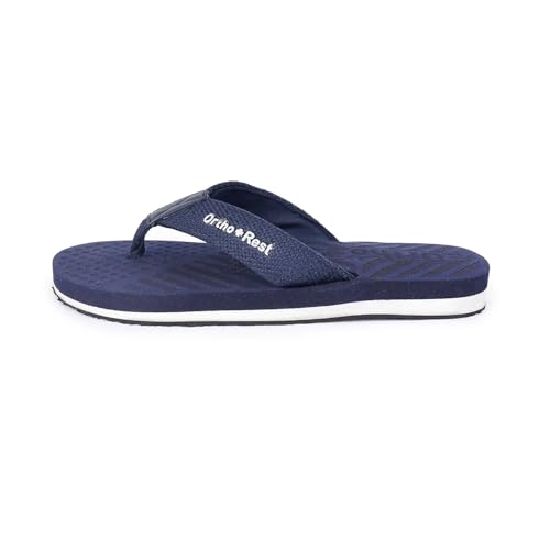 Image of Ortho + Rest mens M10018 navy Slipper