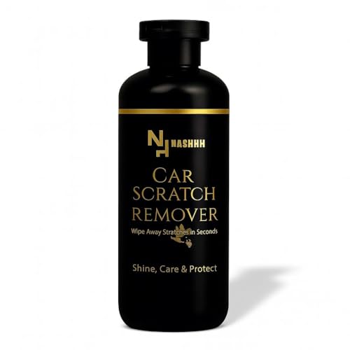 Image of NASHHH Car Scratch Remover Removes Heavy and Deep Scratches Swirl & Scuffs | All-in-One Paint Restorer | Auto Scratch Repair Wax for Cars, Motorcycles, SUVs and All Type of Vehicles Scratches 300ML