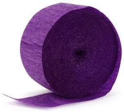 Púrpura - Serpentina Crepe - 23 yardas