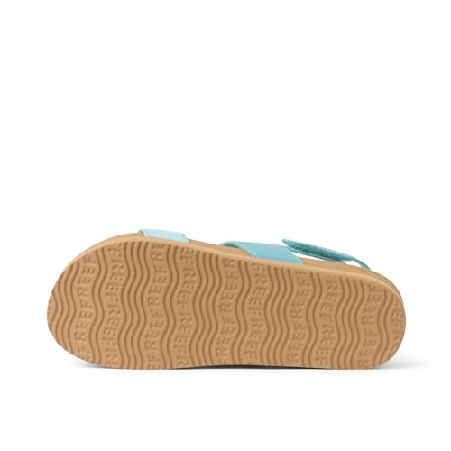 Image of REEF Girls Kids Water Vista Platform Sandal, Water Friendly, Adjustable Strap