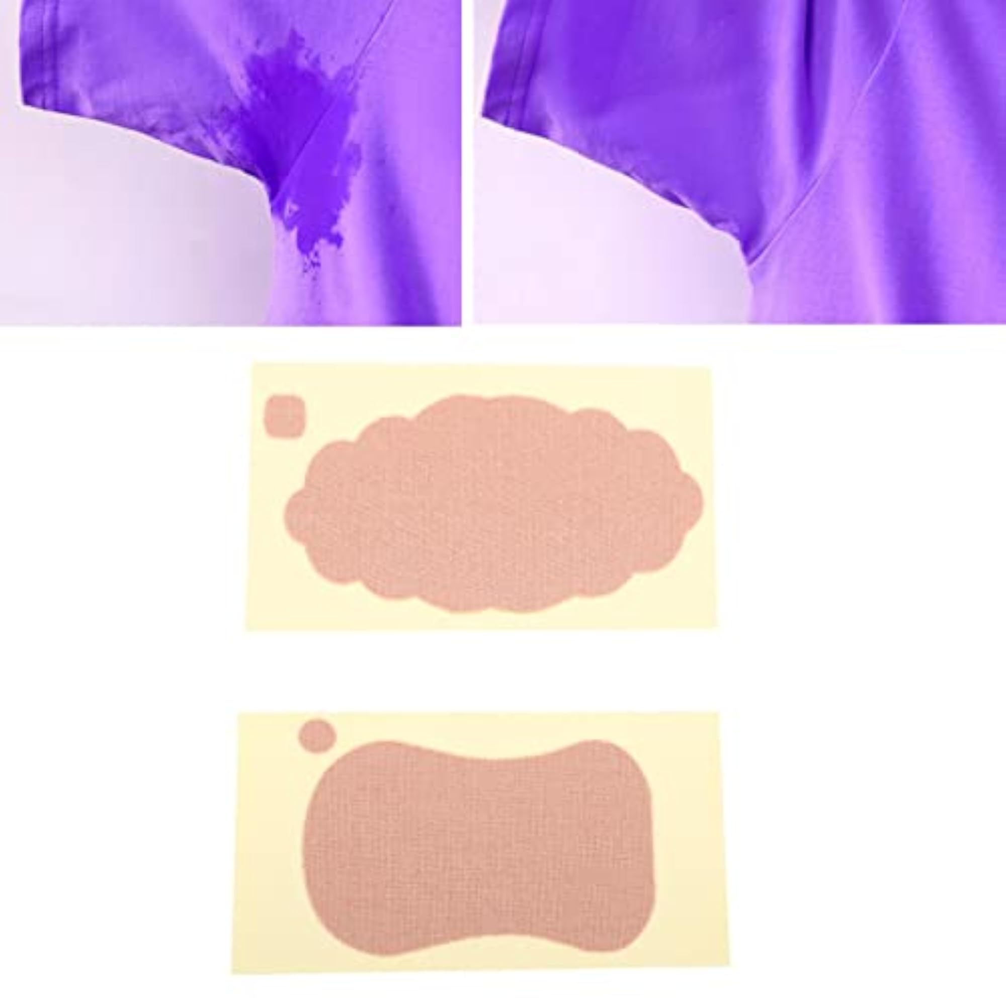 10 Pieces Underarm Sweat Pads, Invisible for Men and Women