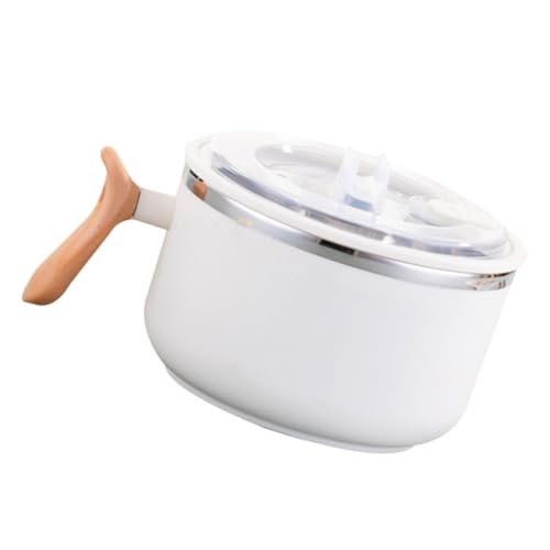 Cabilock Covered Ramen Bowl with Handle Instant Noodles Cup with Lid and Drain for Home Office Travel and Camping