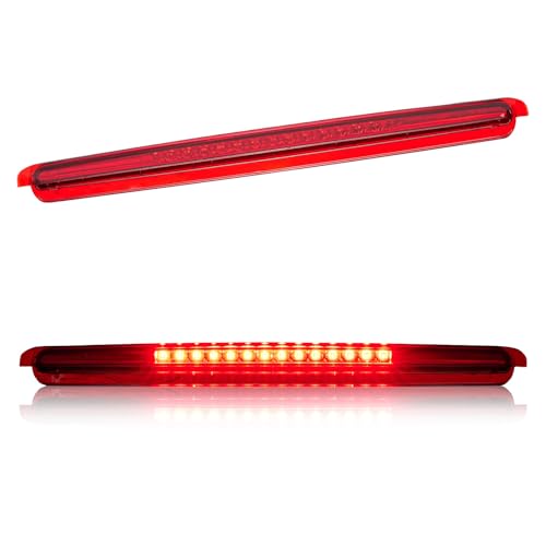 Image of Third 3rd Brake Light LED for 2005-2010 Scion tC, High Mount Rear Brake Lights Assembly for 05-10 Scion tC, Waterproof Center Cab Lamp Stop Light (Red)