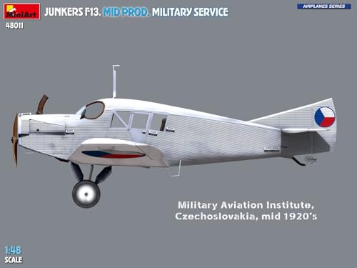 Junkers F13 Mid Prod Miniart 1:48 maqueta militar histórica 6
