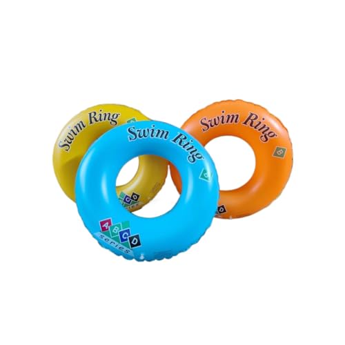Image of Inflatable Swim Tube Ring for Kids (8-16 Years) | 70 cm Durable PVC Pool Float | Lightweight, Safe & Fun Swimming Ring for Pool, Beach & Summer Water Play