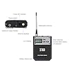 XTUGA IEM1100 UHF Single Channel in Ear Monitor System Selectable Frequency Wireless Professional in-Ear Monitor System Ideal for Stage, Studio, Exhibit, Lecture, Speech #1