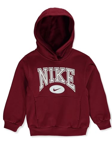 Nike Game Day Essentials Little Kids' Pullover Hoodie (86M548-F86, Team Red)