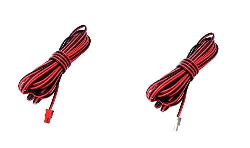 2x Speaker Cables Wires Fils Cords (3 Meter Each Cable) Compatible For SONY Speakers