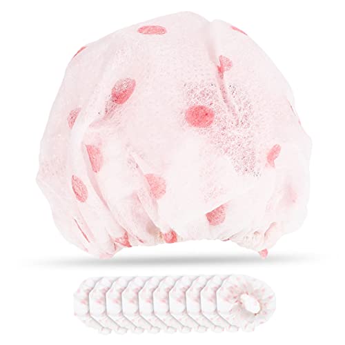 BESTonZON 100Pairs Disposable Microphone Covers Elastic Band Design for Easy Installation Non Woven Protection Suitable for Ktv and Music Studios Dirt and Spit Shield